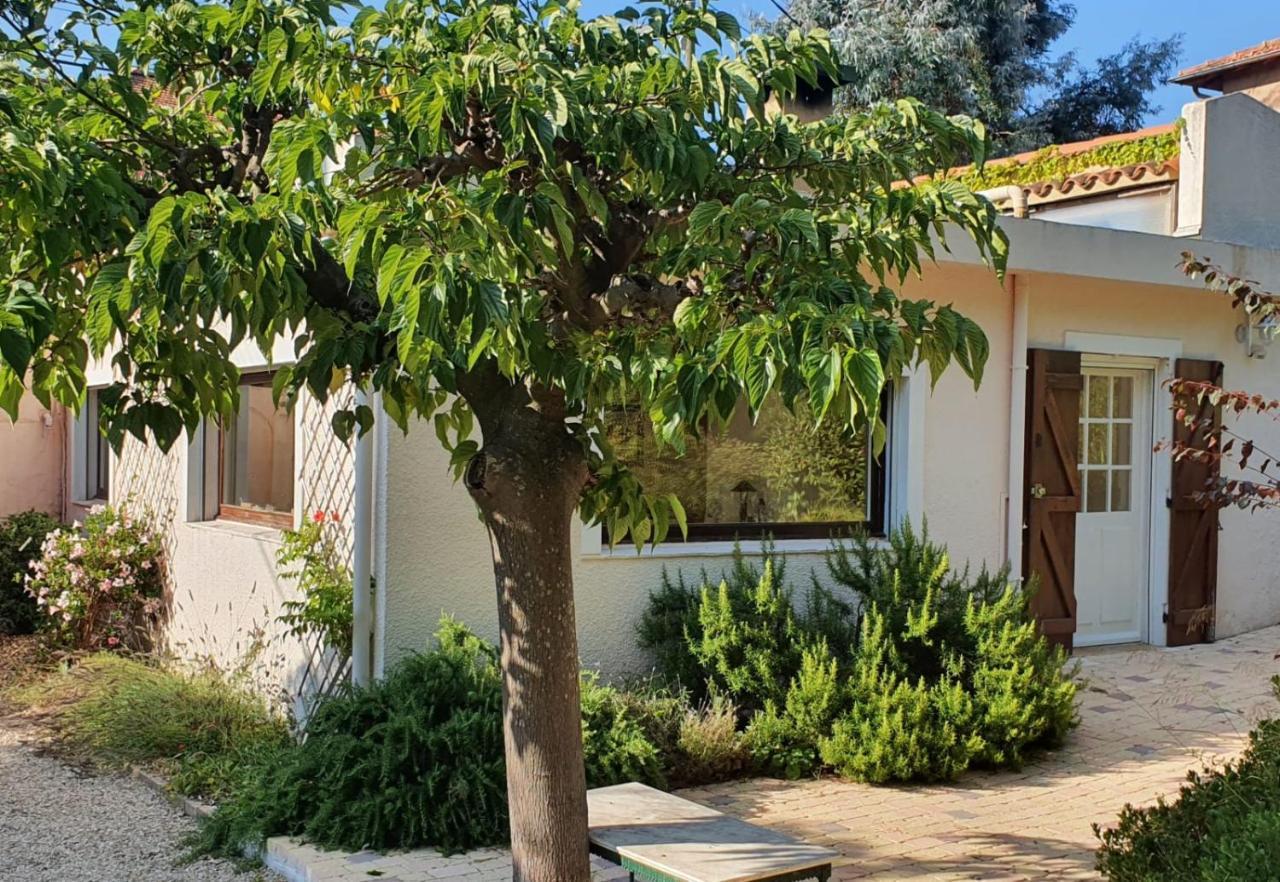 Haus Mit Garten Ueber Der Bucht Von Cannes Vallauris Exterior foto
